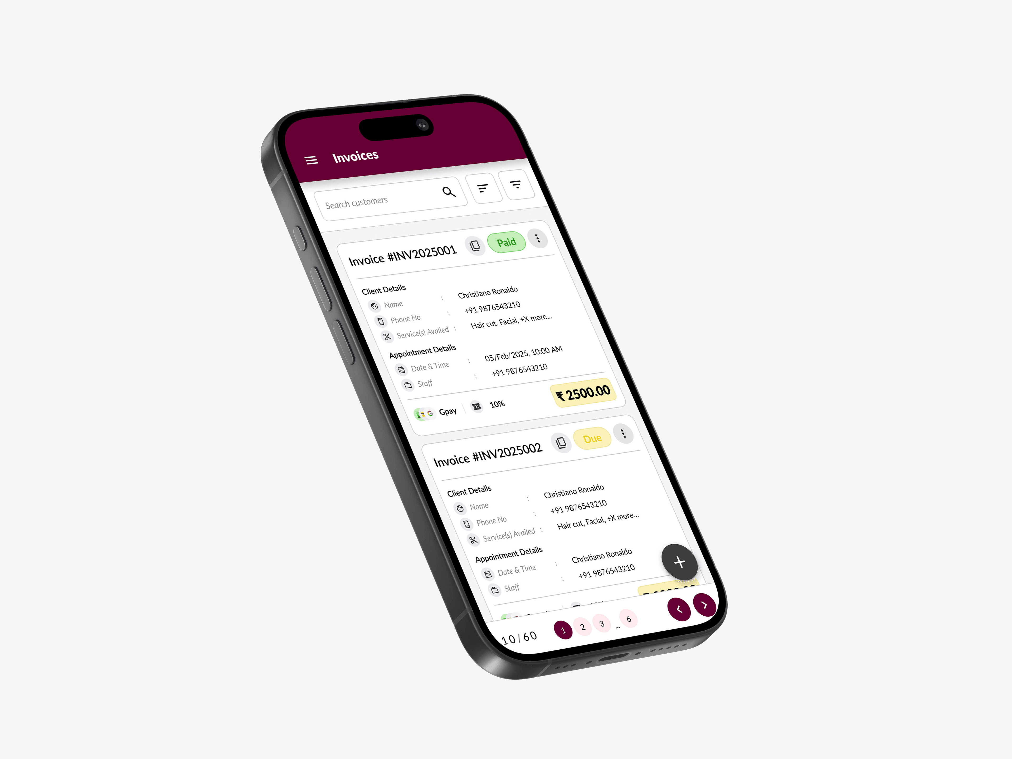 Invoice Creation