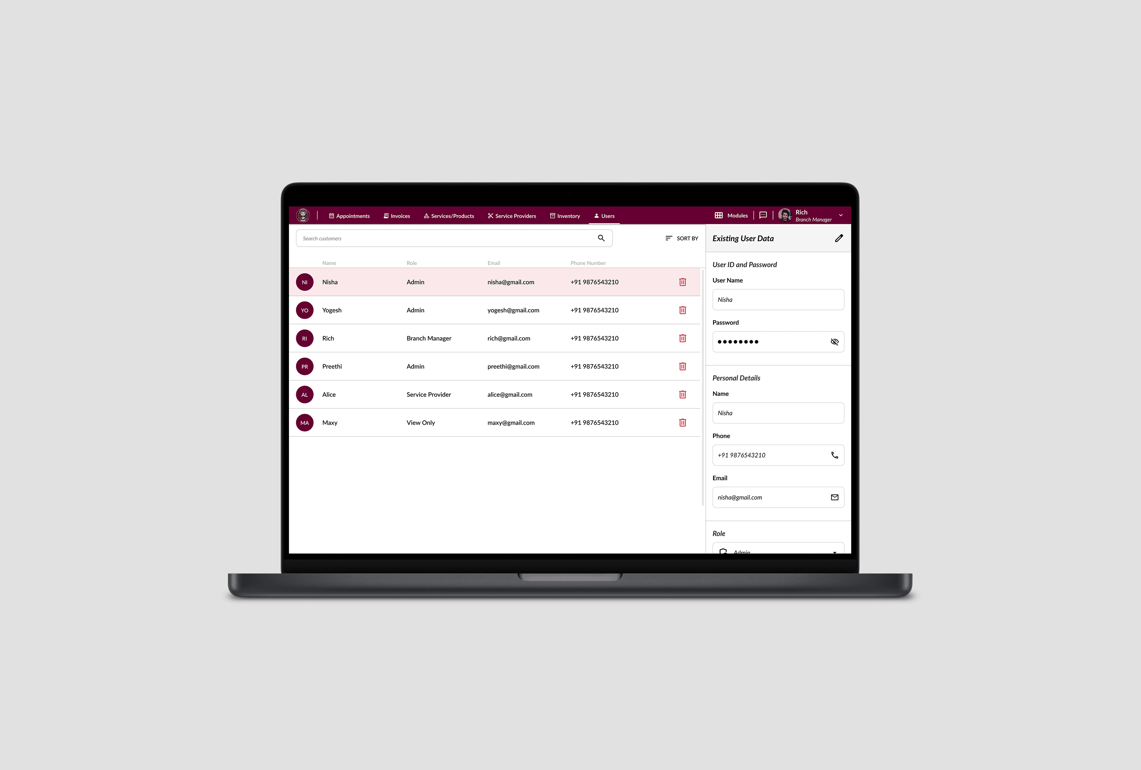 CRM for streamlining processes